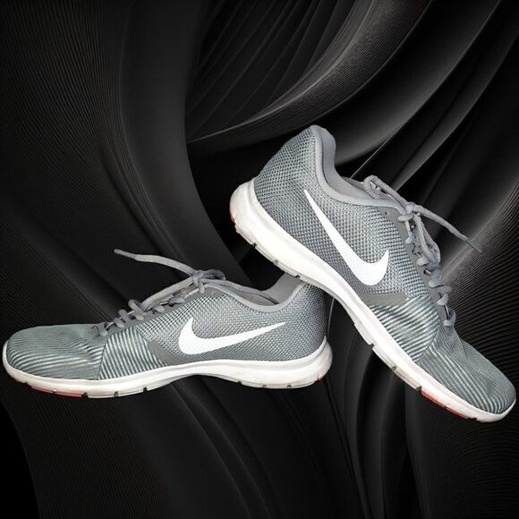 Nike womens Flex Bijoux gray running trainer shoes - Picture 1 of 5